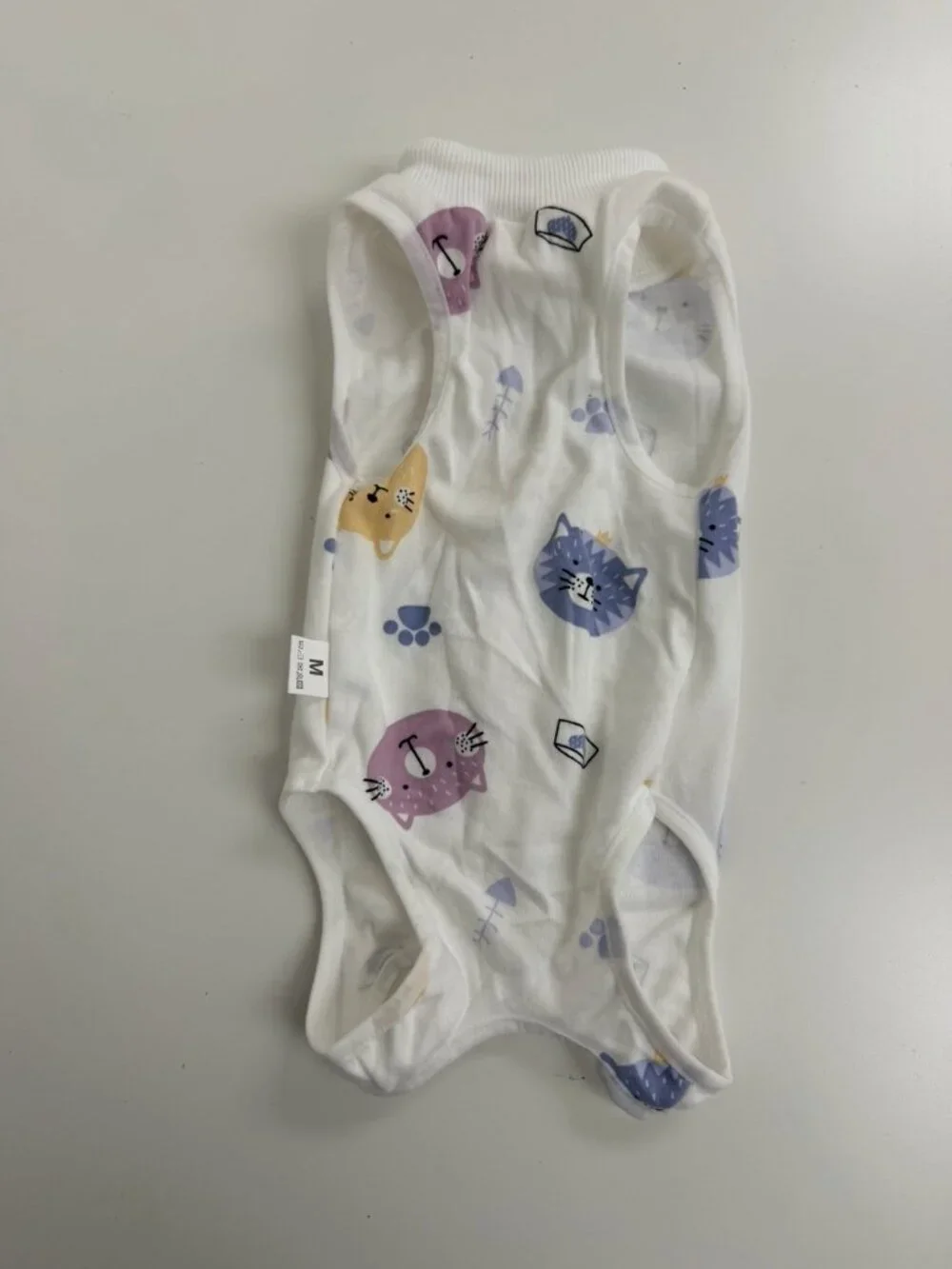 Cat Recovery Suit After Surgery Breathable Cat Recovery Suits llamas Sz Med NWOT - Picture 4 of 8